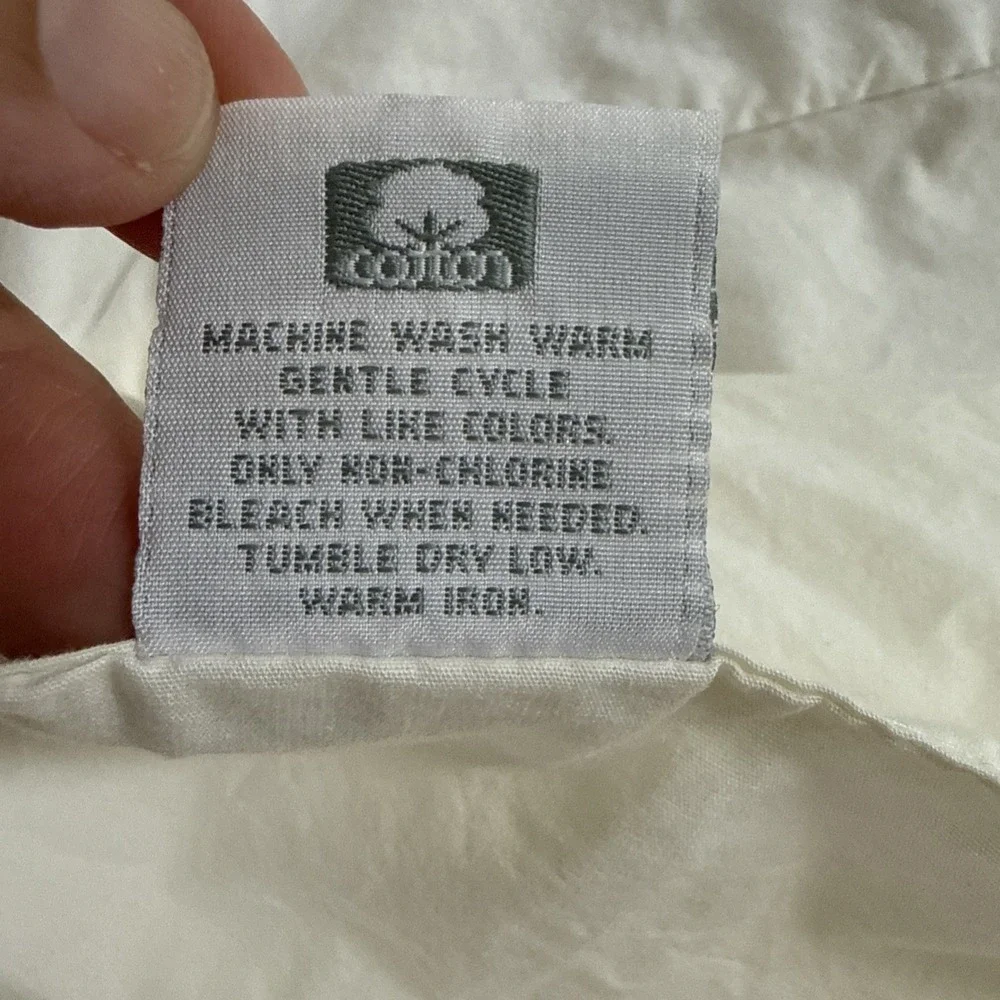 Charter Club Cal King Bed Skirt Lace Farmhouse Cottage Cream 15.5